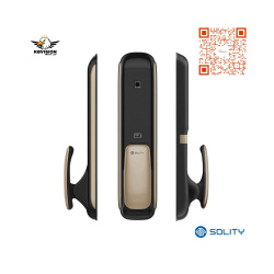 Solity GSP-1000BK Premium Push-Pull Smart Door Lock